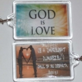 Breloc elegant God is Love